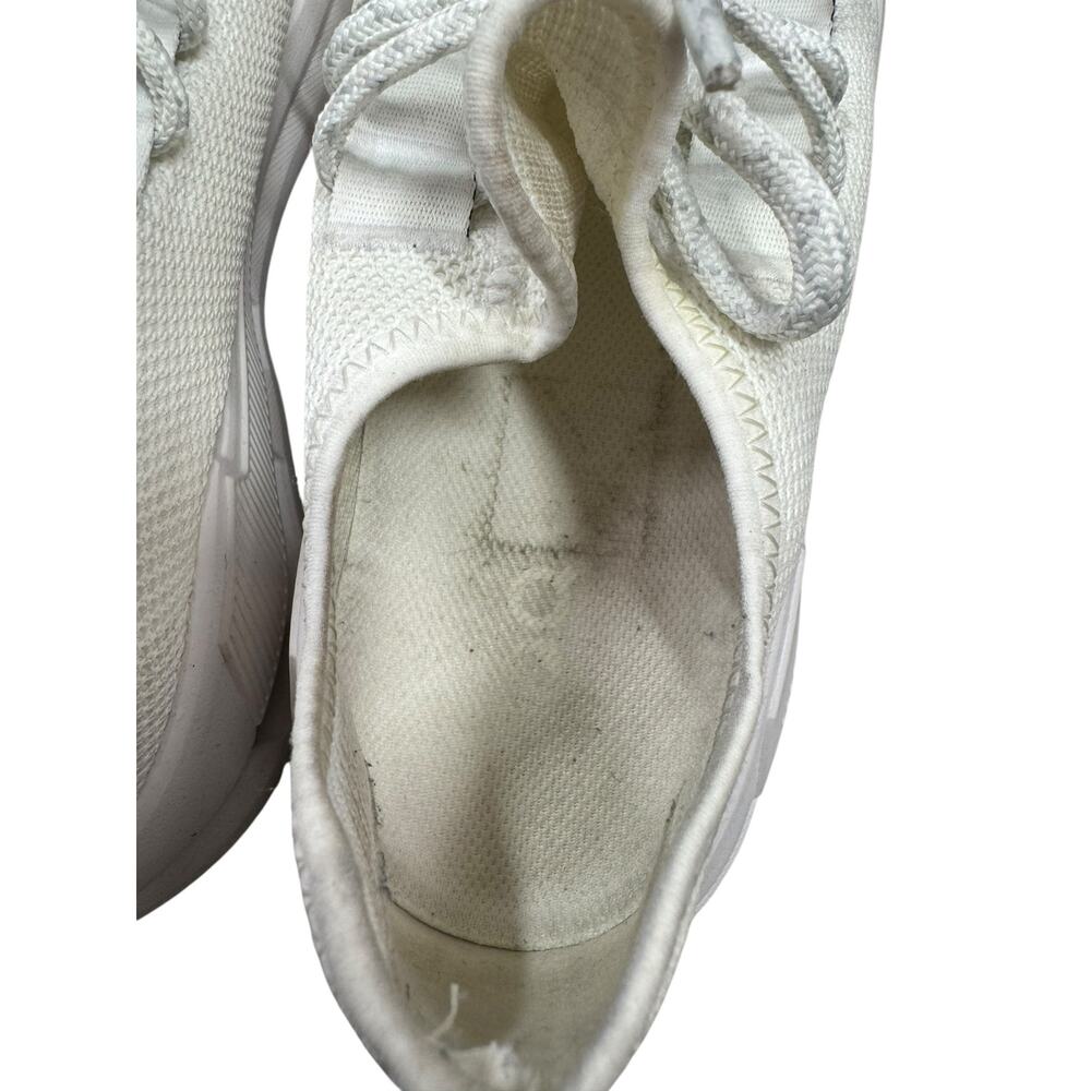 On Cloud Cloudeasy Running Shoes Womens Size 10 White Black Sneakers - Picture 10 of 11